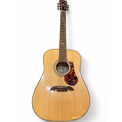 Used Alvarez MD610E Natural Acoustic Electric Guitar
