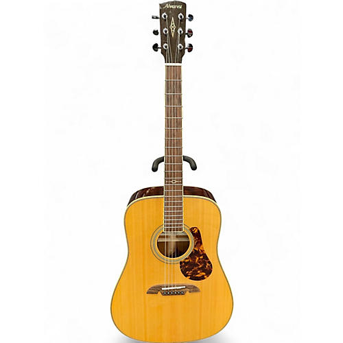 Used Alvarez MD610EBG Natural Acoustic Electric Guitar Natural