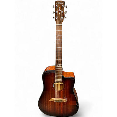 Used Alvarez MD66-CE SHADOWBURST Acoustic Guitar