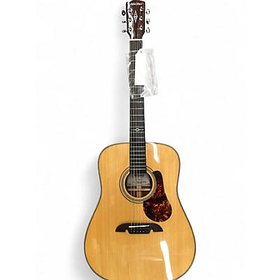 Used Alvarez MD710E Natural Acoustic Electric Guitar