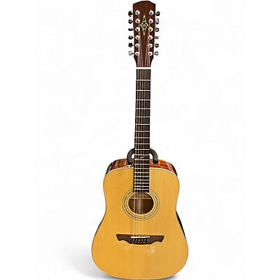 Used Alvarez MD8012 Natural 12 String Acoustic Guitar