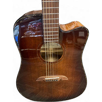 Used Alvarez MDA77CEARSHB Antique Natural Acoustic Guitar