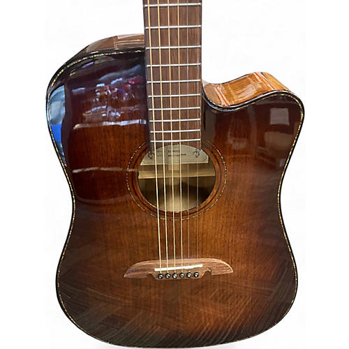 Used Alvarez MDA77CEARSHB Antique Natural Acoustic Guitar Antique Natural