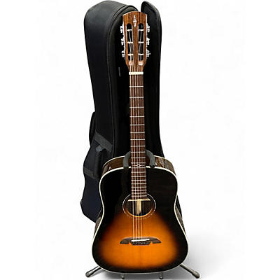 Used Alvarez MDR70E 2 Tone Sunburst Acoustic Guitar