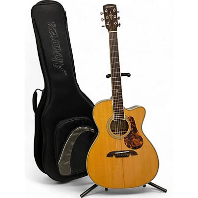 Alvarez Used Alvarez MF60CEOM Natural Acoustic Electric Guitar