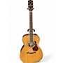 Used Alvarez MF60OM Natural Acoustic Electric Guitar Natural