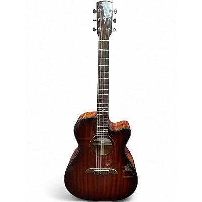 Used Alvarez MF66CE Worn Brown Acoustic Electric Guitar