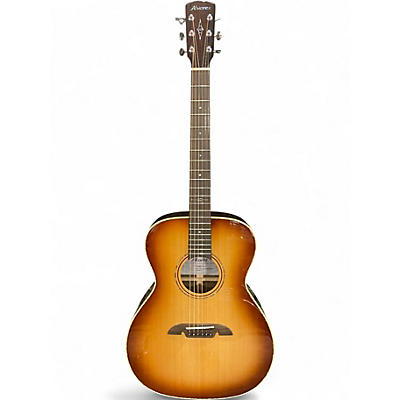 Used Alvarez MF70 Diamond Shadowburst Acoustic Guitar