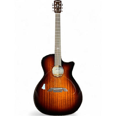 Used Alvarez MG66ce shadowburst Acoustic Electric Guitar