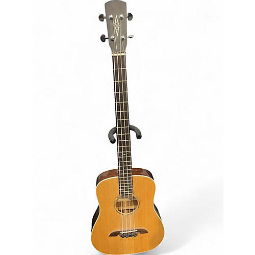 Used Alvarez MSB1 Natural Acoustic Bass Guitar Natural