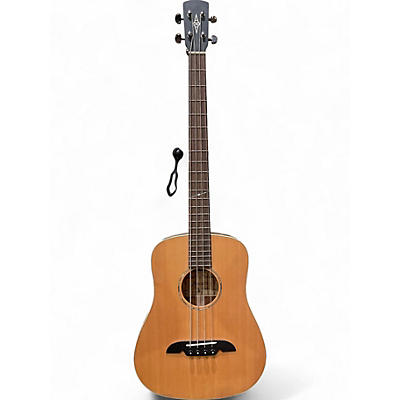Used Alvarez MSB1 Natural Acoustic Bass Guitar