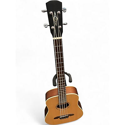 Used Alvarez MSB1 Natural Acoustic Bass Guitar