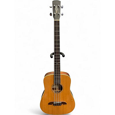 Used Alvarez MSB1 Vintage Natural Acoustic Bass Guitar