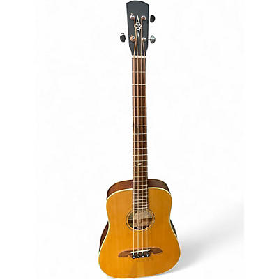 Used Alvarez MSB1 natural Acoustic Bass Guitar