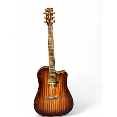 Used Alvarez Masterworks MDA66CE Dreadnought Shadow Burst Acoustic Electric Guitar