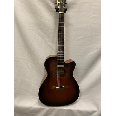 Alvarez Used Alvarez Masterworks MFA66CE OM/Folk Tobacco Burst Acoustic Electric Guitar