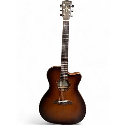 Alvarez Used Alvarez Masterworks MFA66CE OM/Folk Tobacco Sunburst Acoustic Electric Guitar