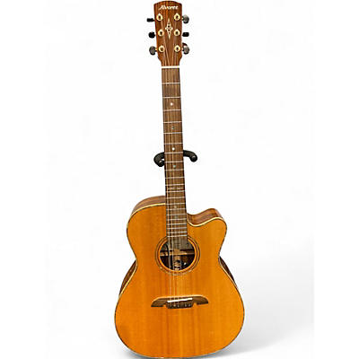 Used Alvarez Masterworks MFA70 Folk/OM Natural Acoustic Guitar