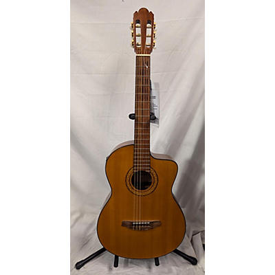 Alvarez Used Alvarez PC50SC Natural Classical Acoustic Electric Guitar