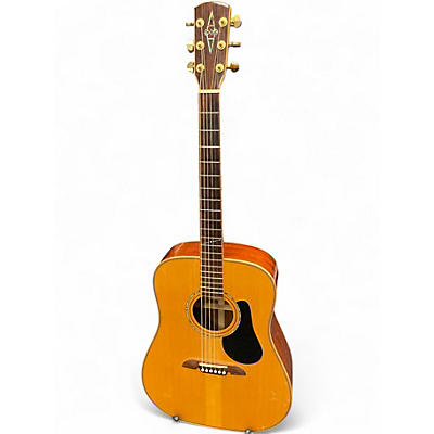 Used Alvarez PD-80S Natural Acoustic Guitar
