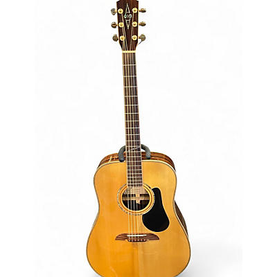 Used Alvarez PD-90S Natural Acoustic Electric Guitar