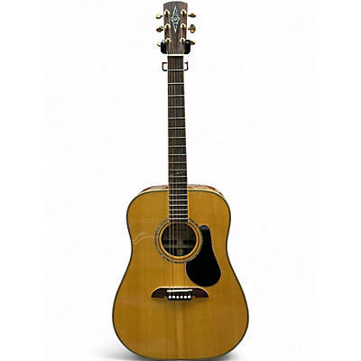 Used Alvarez PD90S Natural Acoustic Guitar