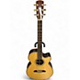 Used Alvarez PF90SC Natural Acoustic Electric Guitar Natural