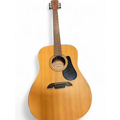 Used Alvarez RD12 Regent Series Dreadnought Natural Acoustic Guitar