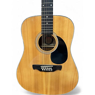 Used Alvarez RD20-12 Natural 12 String Acoustic Guitar