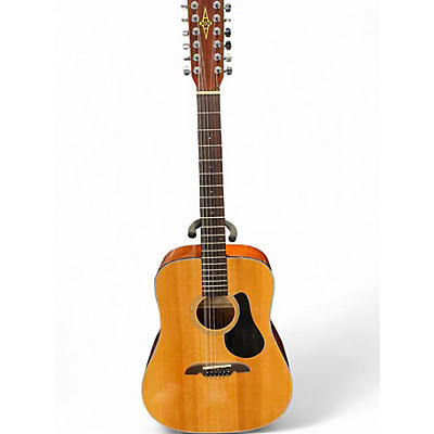 Used Alvarez RD20S12 Natural 12 String Acoustic Guitar