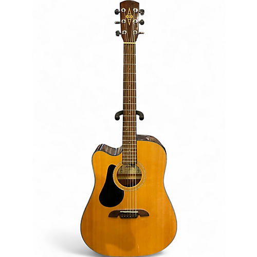 Used Alvarez RD20SC Natural Acoustic Electric Guitar Natural