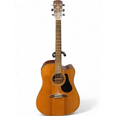 Used Alvarez RD20SC Natural Acoustic Electric Guitar