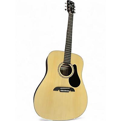 Used Alvarez RD26 Dreadnought Natural Acoustic Guitar
