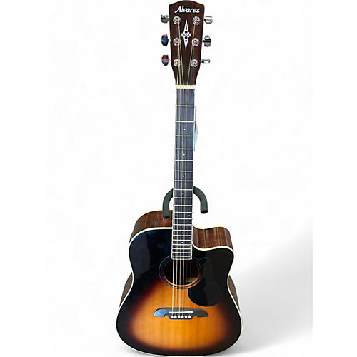 Alvarez Used Alvarez RD260CE Dreadnought 2 Color Sunburst Acoustic Electric Guitar 2 Color Sunburst