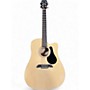 Used Alvarez RD260CE Dreadnought Natural Acoustic Electric Guitar Natural