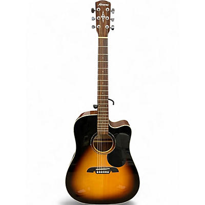 Used Alvarez RD260CE Dreadnought Sunburst Acoustic Electric Guitar