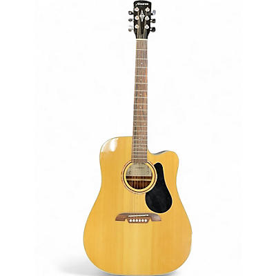 Used Alvarez RD26CE Natural Acoustic Electric Guitar