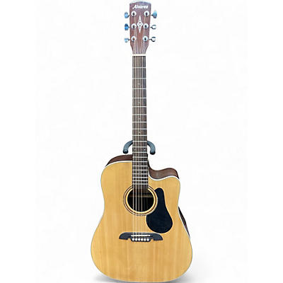Used Alvarez RD27CE Dreadnought Natural Acoustic Electric Guitar