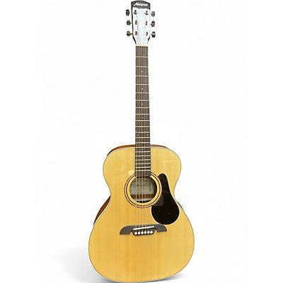Used Alvarez RF26 OM/Folk Natural Acoustic Guitar
