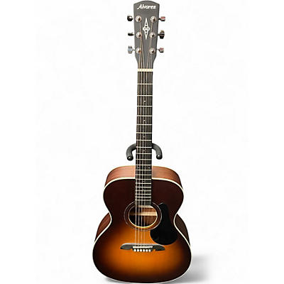 Used Alvarez RF26 OM/Folk Sunburst Acoustic Guitar