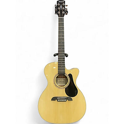 Used Alvarez RF26CE OM/Folk Natural Acoustic Electric Guitar