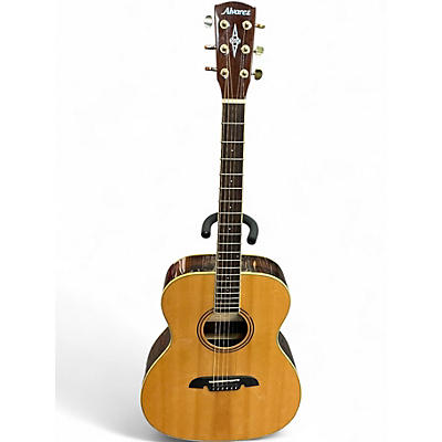 Used Alvarez RF27 OM/Folk Natural Acoustic Guitar