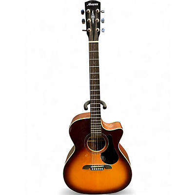 Used Alvarez RG260CESB 2 Color Sunburst Acoustic Electric Guitar