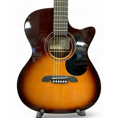 Used Alvarez RG260CESB 3 Tone Sunburst Acoustic Electric Guitar