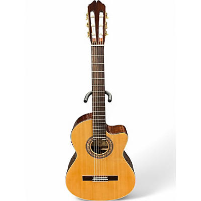 Used Alvarez YAIRI CY75CE NATURAL Classical Acoustic Electric Guitar