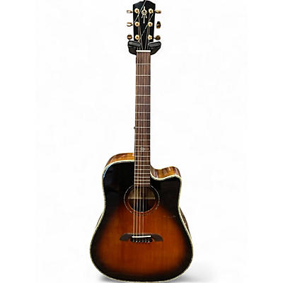 Used Alvarez Yairi DY1 Sunburst Acoustic Electric Guitar