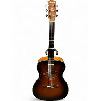 Used Alvarez af66shb Brown Sunburst Acoustic Guitar