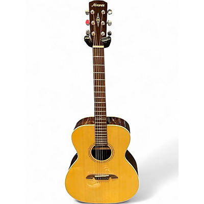 Used Alvarez af70e Natural Acoustic Electric Guitar