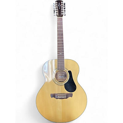 Used Alvarez aj-60s/12 Natural 12 String Acoustic Guitar