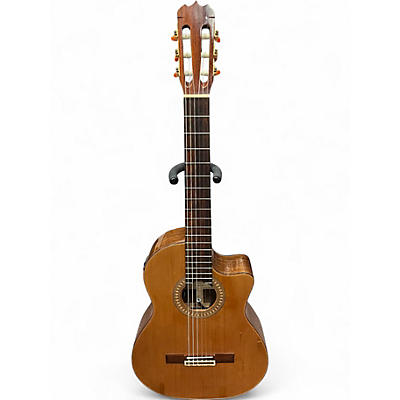 Used Alvarez mc90c Antique Natural Acoustic Electric Guitar